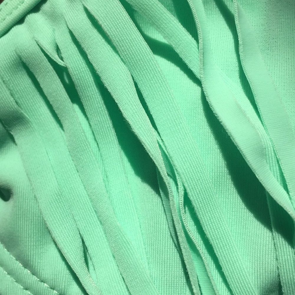 F21 Mint Fringe Bikini NWT - Picture 8 of 8